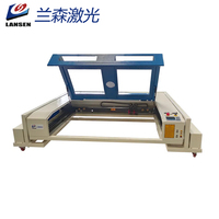 Machine de gravure laser à double tête pour pierre MDF acrylique plastique cuir bois papier caoutchouc contreplaqué Ruida Control