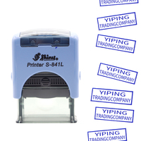 Timbre en Caoutchouc Auto-Encreur Vierge Shiny