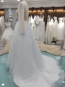 9118 #2021 cuello alto <span class=keywords><strong>Casual</strong></span> <span class=keywords><strong>playa</strong></span> A-Line encaje rebordear vestidos <span class=keywords><strong>de</strong></span> <span class=keywords><strong>novia</strong></span> hinchados manga larga encaje Boho <span class=keywords><strong>vestido</strong></span> <span class=keywords><strong>de</strong></span> <span class=keywords><strong>novia</strong></span> - Product Image 5