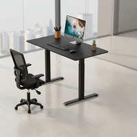 Bureau assis-debout électrique intelligent ergonomique en gros OEM ODM, réglable en hauteur, à deux étages, à double moteur, cadre de bureau debout pour ordinateur