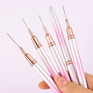 Lot de Pinceaux Professionnels pour Nail Art Personnalisés en Gros – <span class=keywords><strong>Gel</strong></span> UV, Acrylique et Liner - Product Image 4