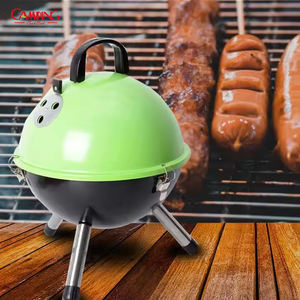 Parrillas de <span class=keywords><strong>asador</strong></span> para barbacoa para cocina interior y exterior, carrito de cocina de carbón sin humo, recubierto de polvo esmaltado de Metal de acero para alimentos - Product Image 6