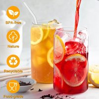 Tasses à boire en plastique incassables sans BPA sans tige Bière Café glacé Mocktails Cocktails Eau gazeuse Thé glacé Bars Fête