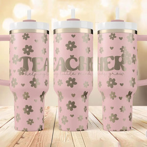 Vaso Térmico Personalizado con Logotipo Grabado con Láser para Maestros, Botella de Agua Aislada de Gran Capacidad de 40 oz, Regalos de Agradecimiento para el Día del Maestro - Product Image 6