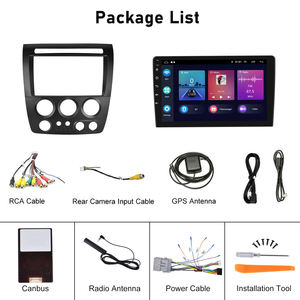 Podofo 9 ''Android autoradio autoradio pour Hummer H3 2005-2010 conduite à gauche Carplay GPS Wifi BT FM RDS vente en gros - Product Image 6