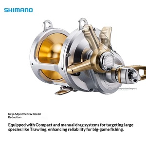 <span class=keywords><strong>Carrete</strong></span> de Pesca TALICA para Agua Salada, Manivela Derecha, Relación de Engranajes 5.2:1, 2 Velocidades, Freno de Palanca, Pesca de Peces Grandes - Product Image 2