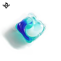 Capsules de lessive écologiques jetables à faible mousse et facile à rincer pour vêtements, haute performance pour machine à laver