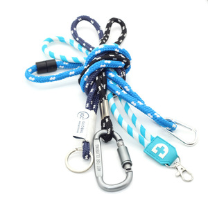 Dây Ruy Băng Cổ Tay Có Thể Điều Chỉnh MOQ Chất Lượng Cao 2021 Màu Xanh Jacquard - Product Image 2