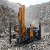 Vente chaude usine : Foreuse de puits d'eau JTQZ-300A, profondeur de forage 300m, puissance 85KW, tige de forage en option, trépan PDC, personnalisable, CE ISO