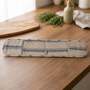 Guantes de Horno Dobles de Lino Premium – Guantes de Cocina Acolchados Resistentes al Calor para Hornear, Cocinar y Manipular Utensilios Calientes - Product Image 2