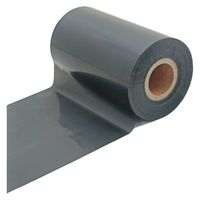 Pita Printer Transfer Termal Resin Hitam Kompatibel dengan Factory 90mm*300m 1 Inch Core Ink Out
