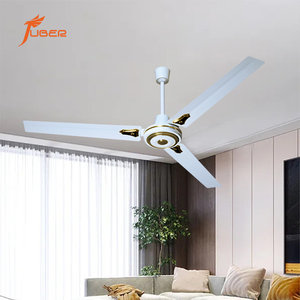 Hiện Đại 42 56 60 Inch Sắt Quạt Trần Không Có Ánh Sáng Với AC Động Cơ Cho Tiếng Ồn Thấp Hoạt Động Trong Phòng Ngủ Và Phòng Khách - Product Image 1