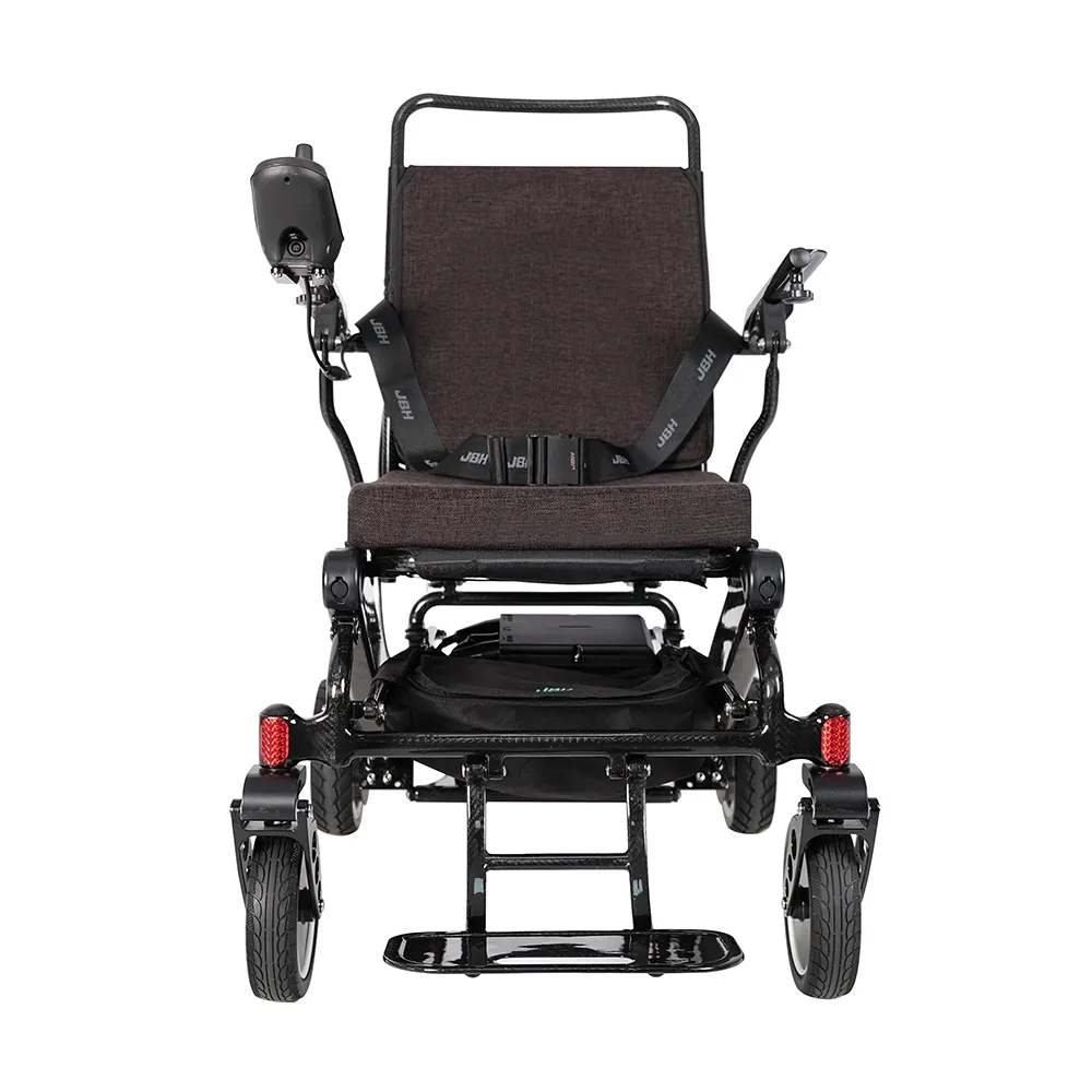 Hot Sale Power Wheel Chair Walker Wheelchair Lightest Weight Electronic Electric Wheelchair Joystick Anhui Carbon Fiber 6 Km/h