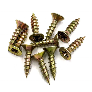 Vite <span class=keywords><strong>per</strong></span> Truciolato 3.5x40 Pozi Drive in Acciaio Zincato Giallo - Produzione Cinese - Product Image 3