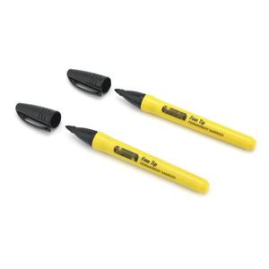 Marqueur - marqueur permanent en blister de 2 pièces, encre à séchage rapide, résistant à l'eau, idéal pour divers types - Product Image 1