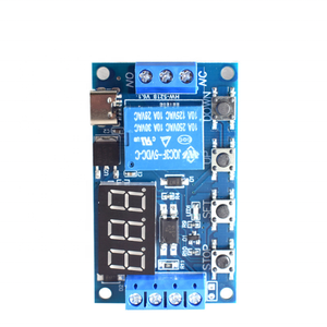 1 kênh 5V Relay <span class=keywords><strong>6</strong></span>-30V Relay Module off/on switch kích hoạt Thời gian trễ mạch hẹn giờ chu kỳ 999 phút điều chỉnh XY-J02 - Product Image 3