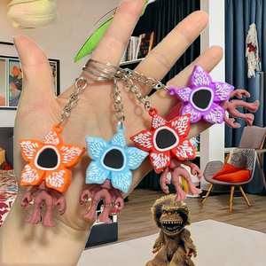 Nuevo Llavero de Goma 3D de Demogorgon, Eleven y Dustin, Muñeco de Dibujos Animados, Colgante Ecológico y Duradero, Juguete al por Mayor - Product Image 3