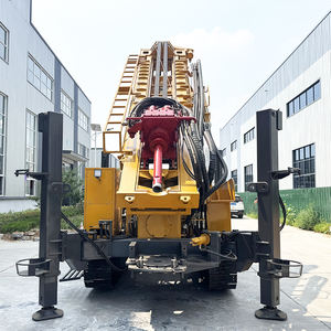 농장 보어웰 드릴 1000m 시추공 우물 드릴링 리그 크롤러 유압 물 우물 드릴 장비 드릴 머신 - Product Image 4