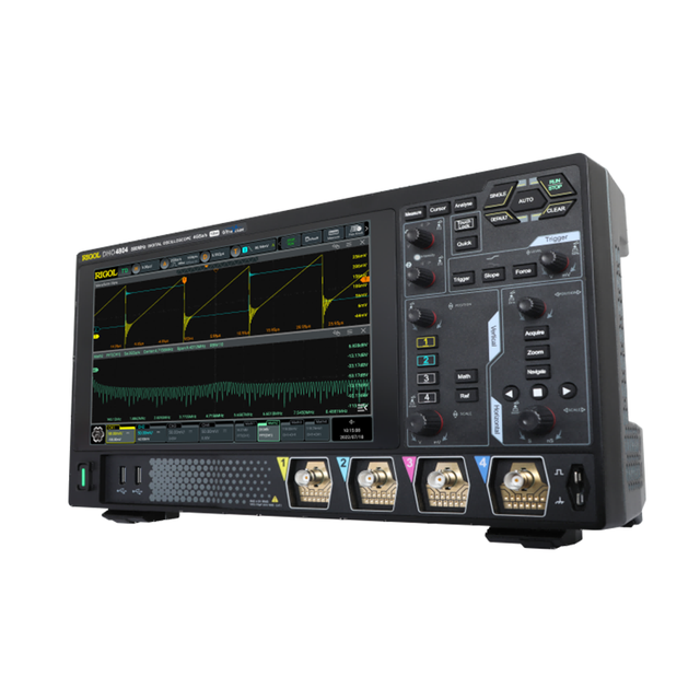 RIGOL DHO4204 200MHz 12-Bit High Resolution Digital Multifunction Oscilloscope with 10.1 Inch HD Touch Screen 4 Channels