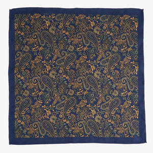 पुरुषों की फैशन शाम को मुद्रित स्बन रेशम की जेब वर्ग और हैंडकरर वर्ग स्कार्फ और हैंडकर्सर वर्ग स्कार्फ - Product Image 2