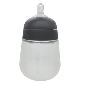 Moule personnalisé OEM anti coliques <span class=keywords><strong>biberon</strong></span> en silicone pour nouveaux-nés sans BPA <span class=keywords><strong>biberon</strong></span> de lait personnalisé pour les bébés qui allaitent - Product Image 5