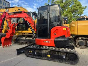 Excavatrice d'occasion Kubota Kx155 de 2019 en excellent état, 5 tonnes, haute performance, modèle 155-5, en vente - Product Image 6