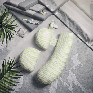 Almohada de lactancia en forma de U para dormir de lado en verano con protección lumbar, almohada de maternidad para mujeres embarazadas - Product Image 3