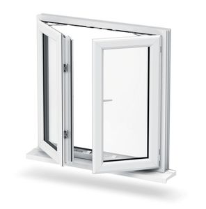Custom Designed Aluminum French Casement Window Side Panels Double Glazed Waterproof Soundproof Solar Powered 5-Year Warranty - Product Image 5