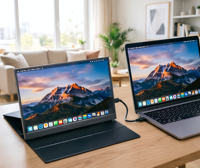 Monitor LCD Industri Desktop Baru Grosir Pabrik 15.6 Inci Rasio 16:9 dengan Speaker Terintegrasi USB Open Frame