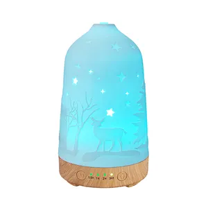 ODM OEM Essential Oil Cool Mist Spray Aroma Diffuser Room Ultrasonic Home Aromatherapy Diffuser with LED Light