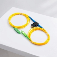 Cordon de brassage optique VOA avec plage de réglage de 2 à 10 dB SC LC FC/APC UPC SM réglable FOA avec pigtail pour les tests de réseau optique