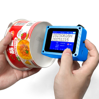 Impresora de Etiquetas DEMAX de 12.7mm, Mini Impresora de Inyección de Tinta para Logotipos, Fechas, Códigos de Barras y Códigos QR, para Plástico, Metal y Latas