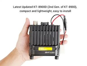 QYT KT-8900D, bonne qualité 25W meilleure vente de Radio amateur Portable Vhf Uhf FM émetteur-récepteur QYT double bande Mini Radio Mobile - Product Image 3