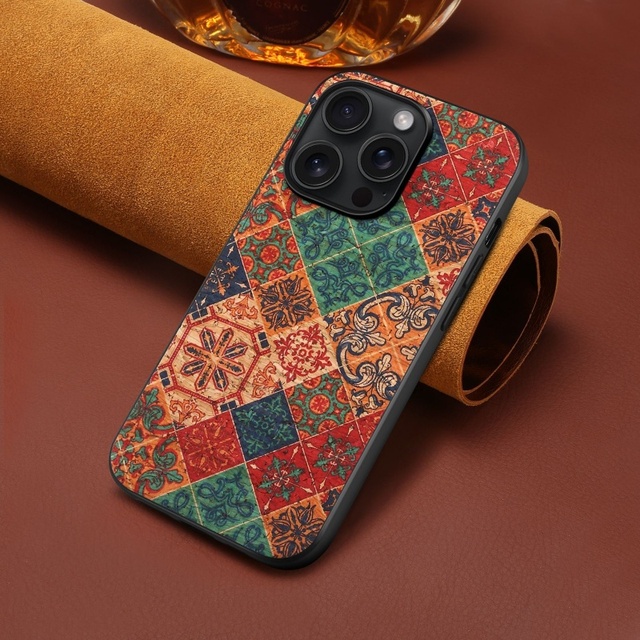 Fashion Flower Pattern Magnetic Phone Case for iPhone XS MAX 11 12 13 14 15 16 Pro Max Plus Wireless Charging Shockproof Cover