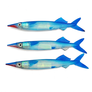 En Stock, Señuelo de Pesca Weiyu de Alta Calidad, 25cm, 3D, con Ojos Realistas, Cebo Artificial Tipo Gusano, Cebo de Natación, Señuelo de Pesca de Cuerpo Blando - Product Image 1