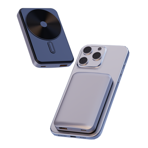 Nuevos <span class=keywords><strong>Gadgets</strong></span> 2026: Mini Batería Externa Magnética Inalámbrica de 5000 mAh, Portátil, Carga Rápida de 15W, Tamaño de Bolsillo, para iPhone 17 - Product Image 4