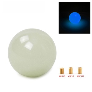Pommeau de levier de vitesses lumineux Mrhello M10x1.5, filetage ABS, boule lumineuse pour transmission manuelle - Product Image 3