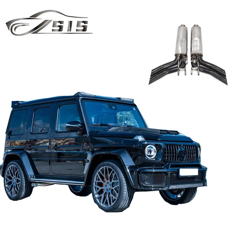 G-Class W464 2018-2023Year G500 G63 B-Phong Cách Xả Với Van Phù Hợp Cho W464 W463a Xả Muffler Xe Tự Động Cơ Thể Hệ Thống