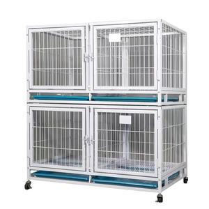 <span class=keywords><strong>Cages</strong></span> à chiens en fil métallique à porte simple / Cage à chien en fil métallique bon marché - Product Image 1