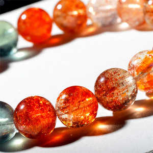 Pulsera de Arusha Natural de Alta Calidad, Color Dorado, Cristal de Sol, Energía Positiva, Curación - Product Image 4