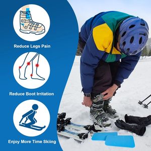 Parastinchi <span class=keywords><strong>da</strong></span> <span class=keywords><strong>Sci</strong></span>, Protezioni <span class=keywords><strong>per</strong></span> Stinchi <span class=keywords><strong>da</strong></span> Snowboard in Schiuma Spessa, Imbottiture Protettive <span class=keywords><strong>per</strong></span> Scarponi <span class=keywords><strong>da</strong></span> <span class=keywords><strong>Sci</strong></span> <span class=keywords><strong>per</strong></span> Prevenire il Contornostrittimento - Product Image 4