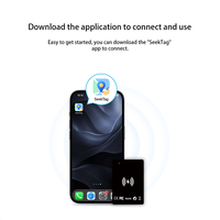 Mini carte de suivi intelligente sans fil pour Android IOS avec trajectoire historique et positionnement précis