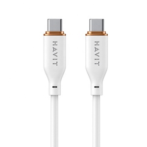 Cable de Carga y Datos Cb603 Havit de Alta Velocidad de 60 W, Accesorios para Teléfono Móvil, Cable de Tipo <span class=keywords><strong>C</strong></span> <span class=keywords><strong>a</strong></span> Tipo <span class=keywords><strong>C</strong></span>, Carga Rápida - Product Image 5