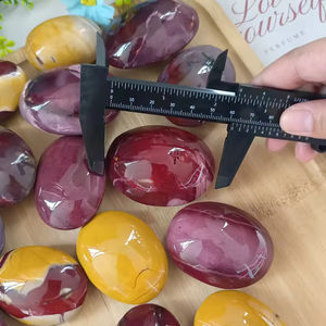 หินปาล์มมูไคท์ธรรมชาติหินคริสตัลกระเป๋าหินคริสตัลสำหรับสะสมและตกแต่งบ้าน - Product Image 5