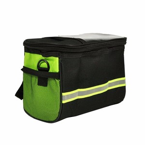 Sac de guidon de vélo personnalisé, durable, imperméable, avec logo personnalisé, léger (1 kg), en polyester. - Product Image 4