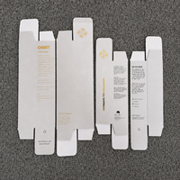 Individuell Bedruckte Flugzeugförmige Recycelbare Beschichtete Papier-Luxusgeschenkbox Vierfarbige UV-Beschichtung Goldfolie Recycelte Materialien