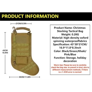 Muestra Gratuita de Bolsas Tácticas MOLLE para Navidad, Bolsas de Almacenamiento de Accesorios - Product Image 6