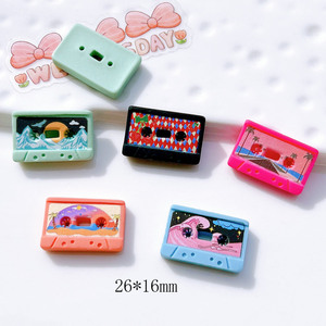 Großhandel Harz-Accessoires: Mini-Harz-Musiknoten-Flatbacks für Bastelarbeiten - Product Image 3