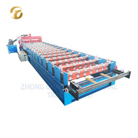 Machine de fabrication de tuiles de toiture en aluminium de bonne qualité provenant d'un fournisseur chinois