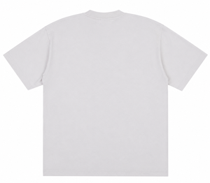 เสื้อยืดโอเวอร์ไซส์แขนสั้นลายกราฟิกสีชมพูและสีดำพิมพ์โลโก้ขนาดใหญ่ ผ้าฝ้าย คุณภาพสูง ผลิตในจีน - Product Image 2